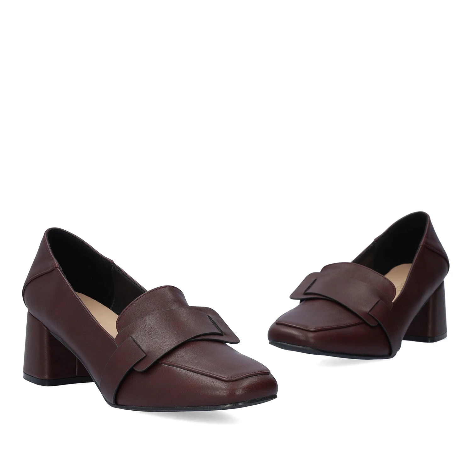 Andres Machado AM5717-23 Μοκασίνι Μπορντώ 5cm φωτογραφία